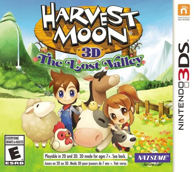 J2Games.com | Harvest Moon 3D The Lost Valley (Nintendo 3DS) (Pre-Played - Acceptable).
