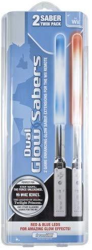 J2Games.com | DreamGear Dual Glow Sabers (Nintendo Wii) (Brand New).