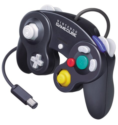 Mando marca Nintendo negro (Gamecube)