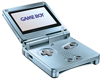 Pearl Blue Gameboy Advance SP (AGS-101) (Gameboy Advance) – J2Games