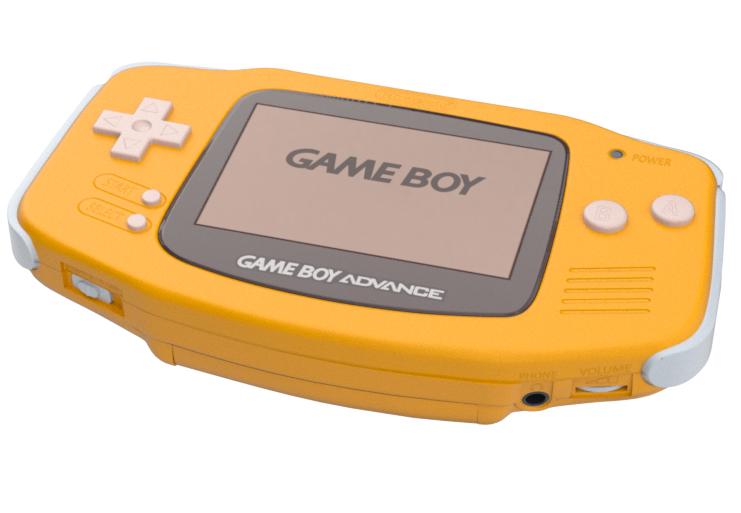 Sistema avanzado Gameboy naranja (Gameboy Advance)