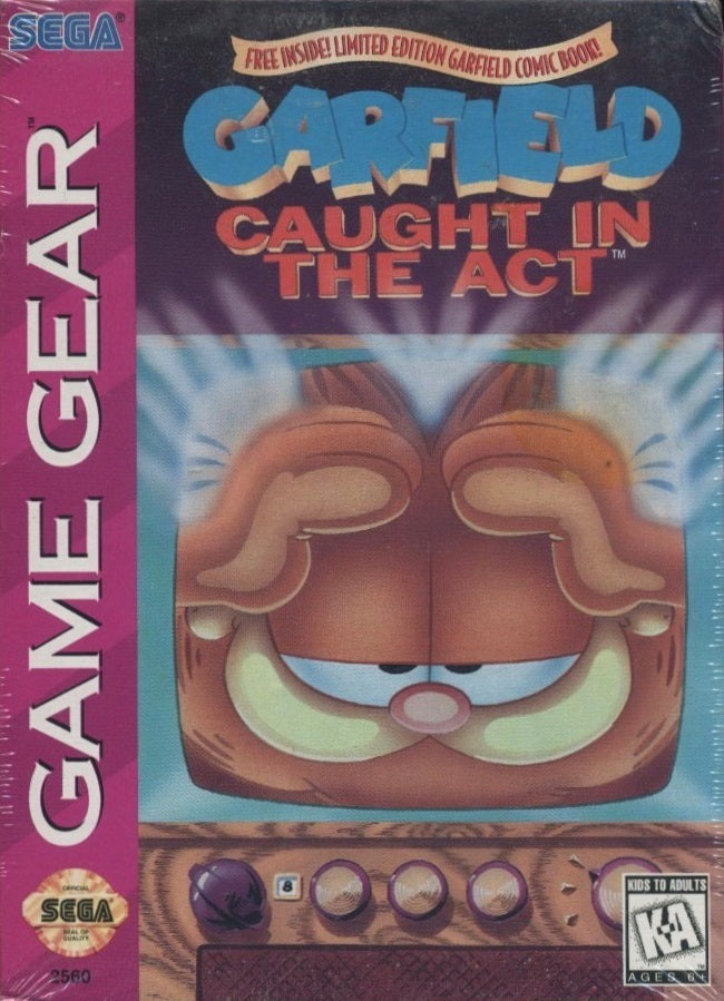 Garfield: Atrapado en el acto (Sega Game Gear)