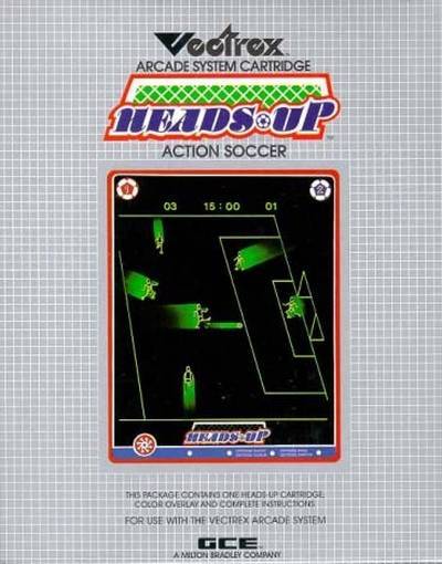 J2Games.com | Heads-Up Action Soccer (Vectrex) (Pre-Played - CIB - Good).