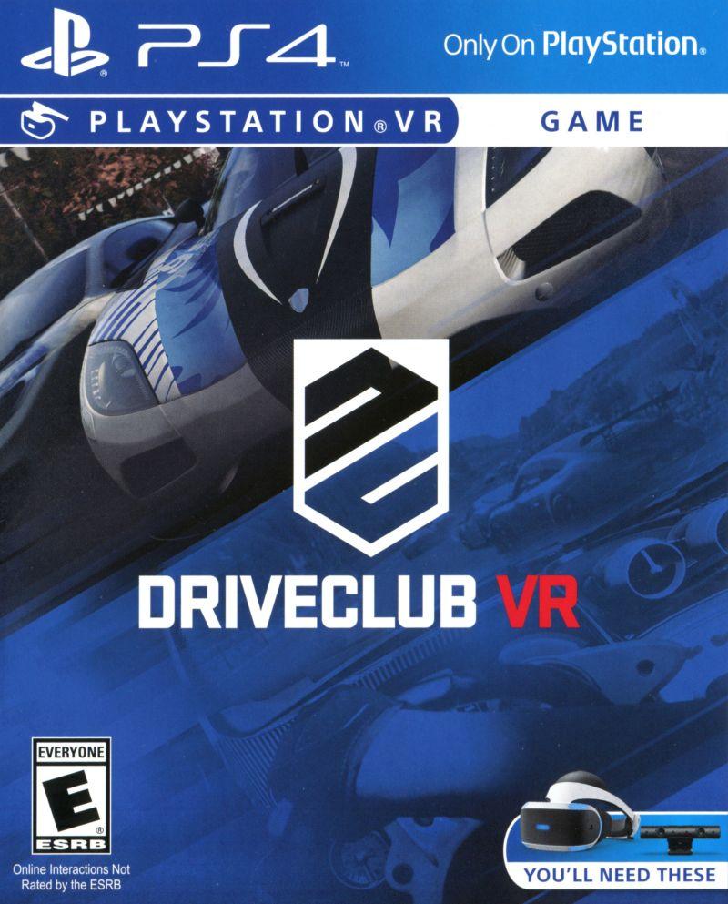J2Games.com | Drive Club VR (Playstation 4) (Pre-Played - Game Only).