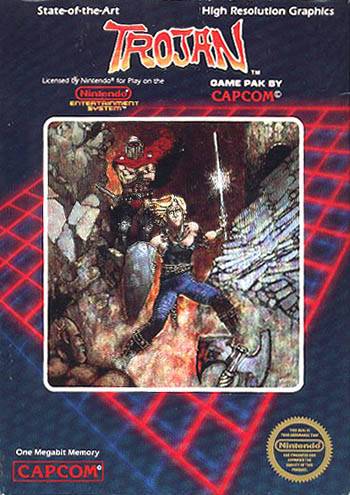 J2Games.com | Trojan (Nintendo NES) (Pre-Played - Game Only).
