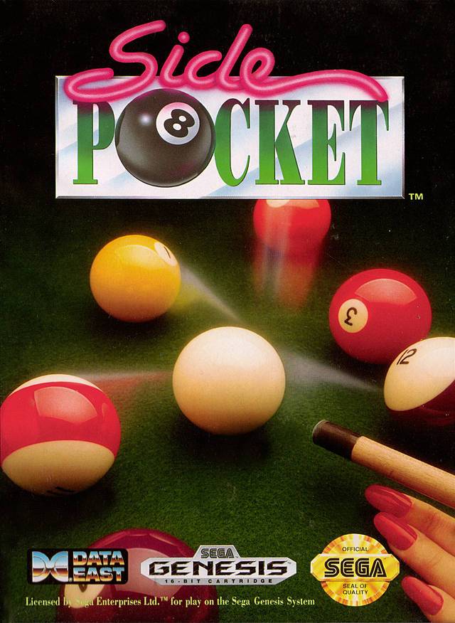 J2Games.com | Side Pocket (Sega Genesis) (Pre-Played - CIB - Good).