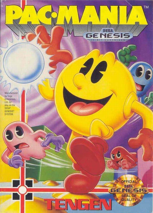 J2Games.com | Pac-Mania (Sega Genesis) (Pre-Played - CIB - Good).