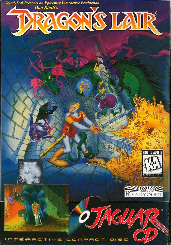 La guarida del dragón (CD) (Atari Jaguar)