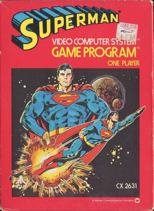 J2Games.com | Superman With Box (Atari 2600) (Pre-Played - See Details).