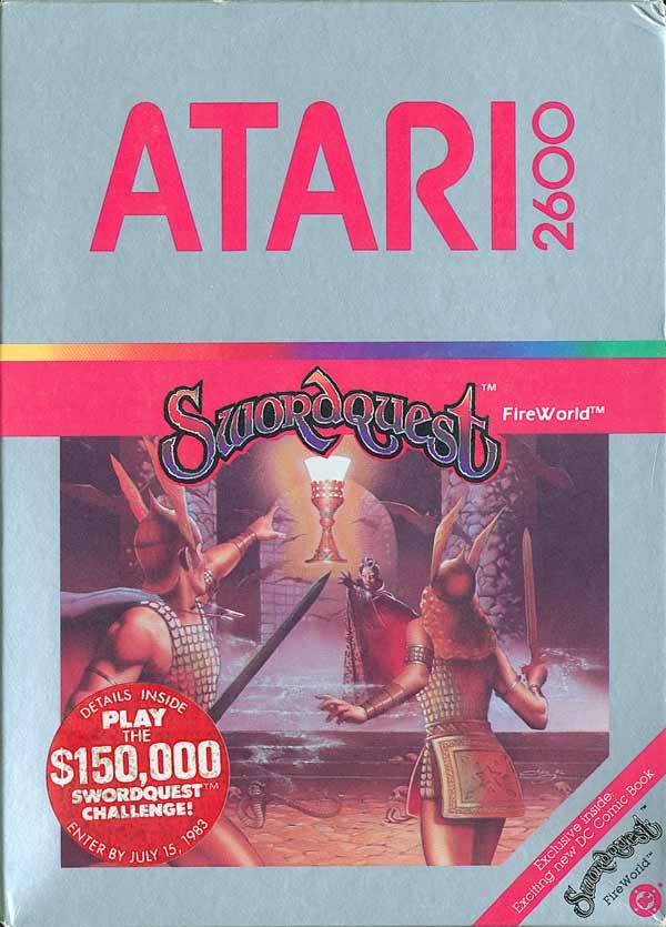 Swordquest Mundo de fuego (Atari 2600)