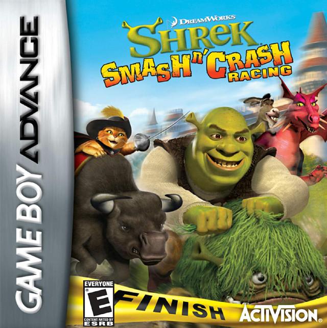 J2Games.com | Shrek Smash and Crash Racing (Gameboy Advance) (Pre-Played - Game Only).