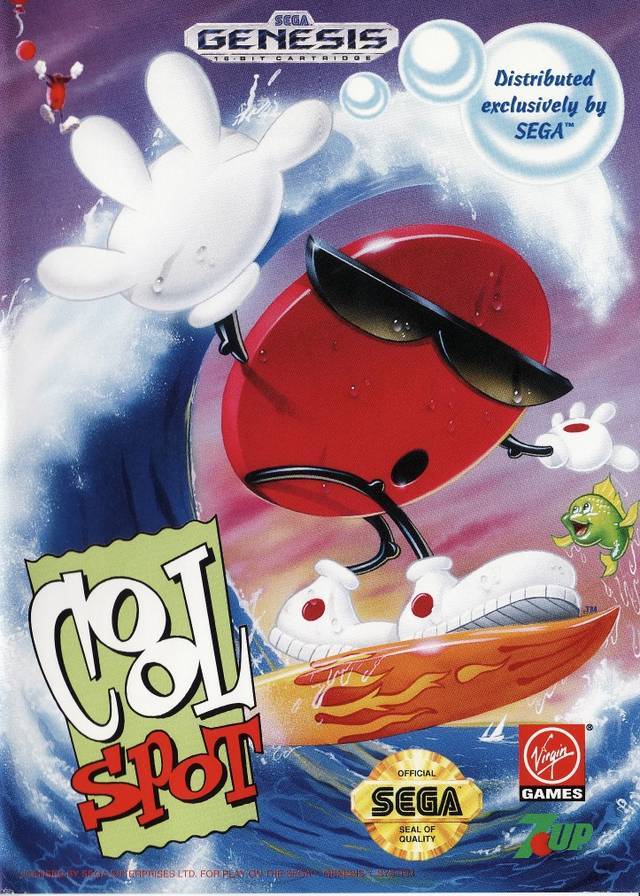 J2Games.com | Cool Spot (Sega Genesis) (Pre-Played - Game Only).
