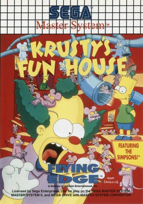 La casa de la diversión de Krusty (Sega Master System)