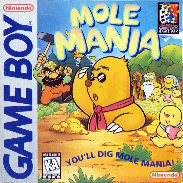 J2Games.com | Mole Mania (Gameboy Color) (Pre-Played - Game Only).