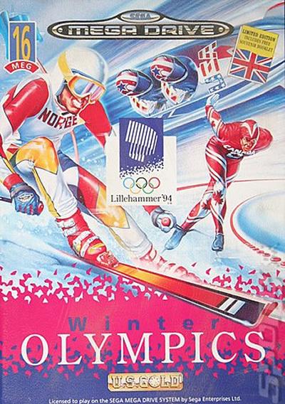 J2Games.com | Winter Olympic Games Lillehammer 94 (Sega Genesis) (Sega Mega Drive) (Pre-Played - Game Only).