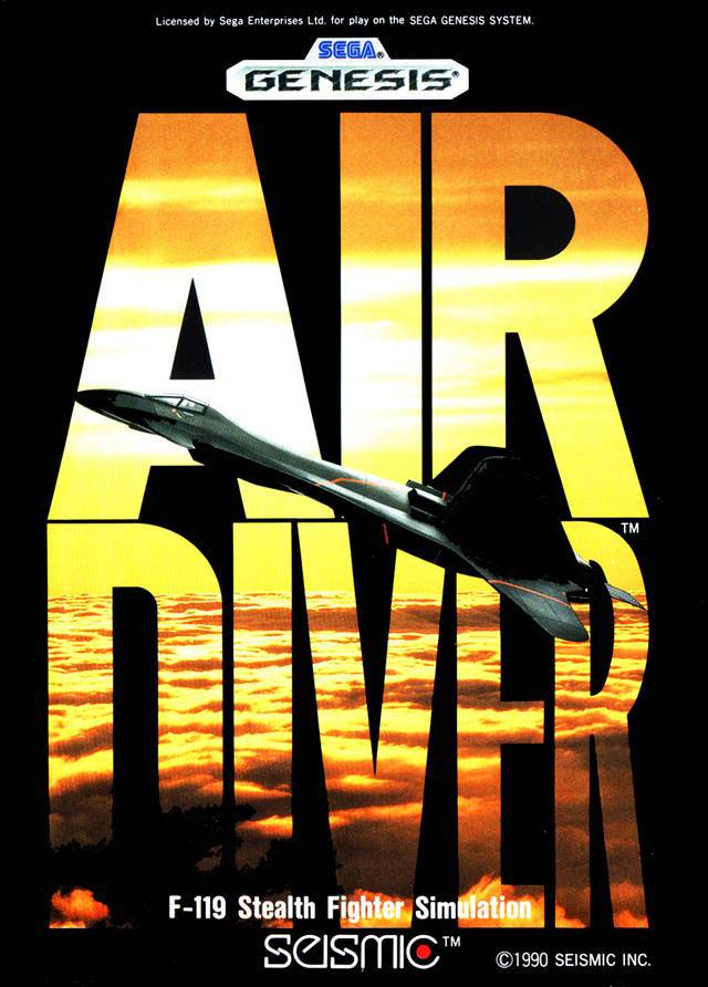 J2Games.com | Air Diver (Sega Genesis) (Pre-Played - Game Only).