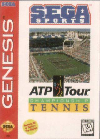 J2Games.com | ATP Tour Championship Tennis (Sega Genesis) (Pre-Played - Game Only).