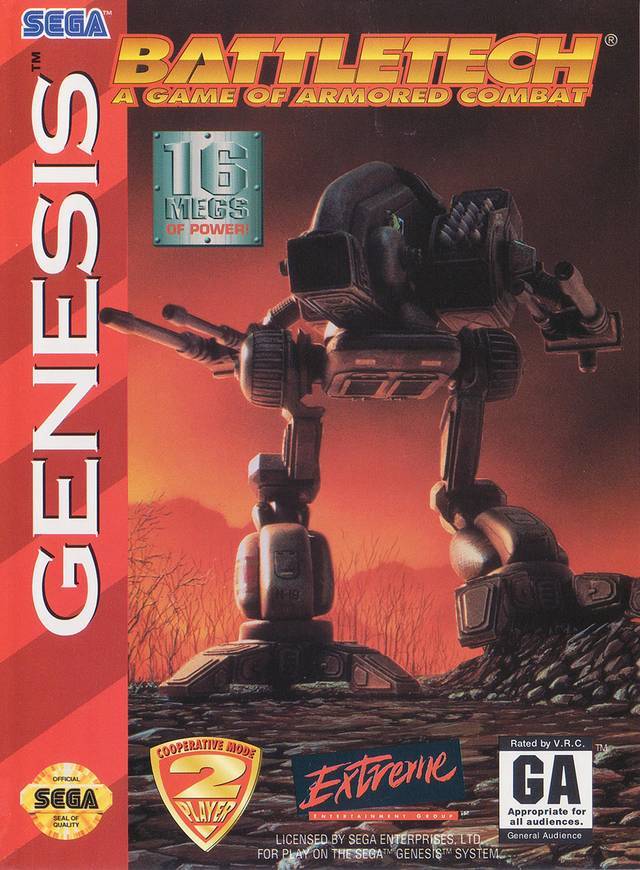 J2Games.com | Battletech (Sega Genesis) (Pre-Played - Game Only).