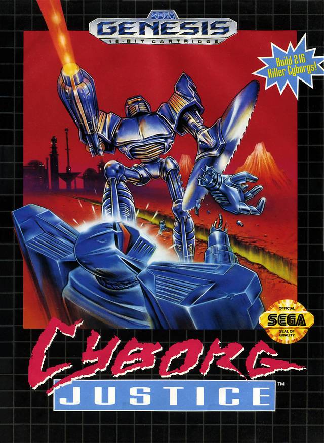 J2Games.com | Cyborg Justice (Sega Genesis) (Pre-Played - Game Only).