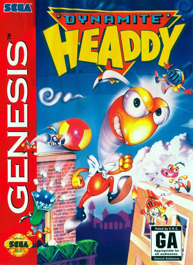 J2Games.com | Dynamite Headdy (Sega Genesis) (Pre-Played - Game Only).