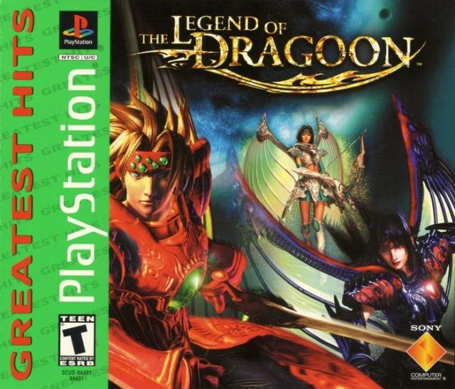 J2Games.com | Legend of Dragoon (Greatest Hits) (Playstation) (Pre-Played - Game Only).