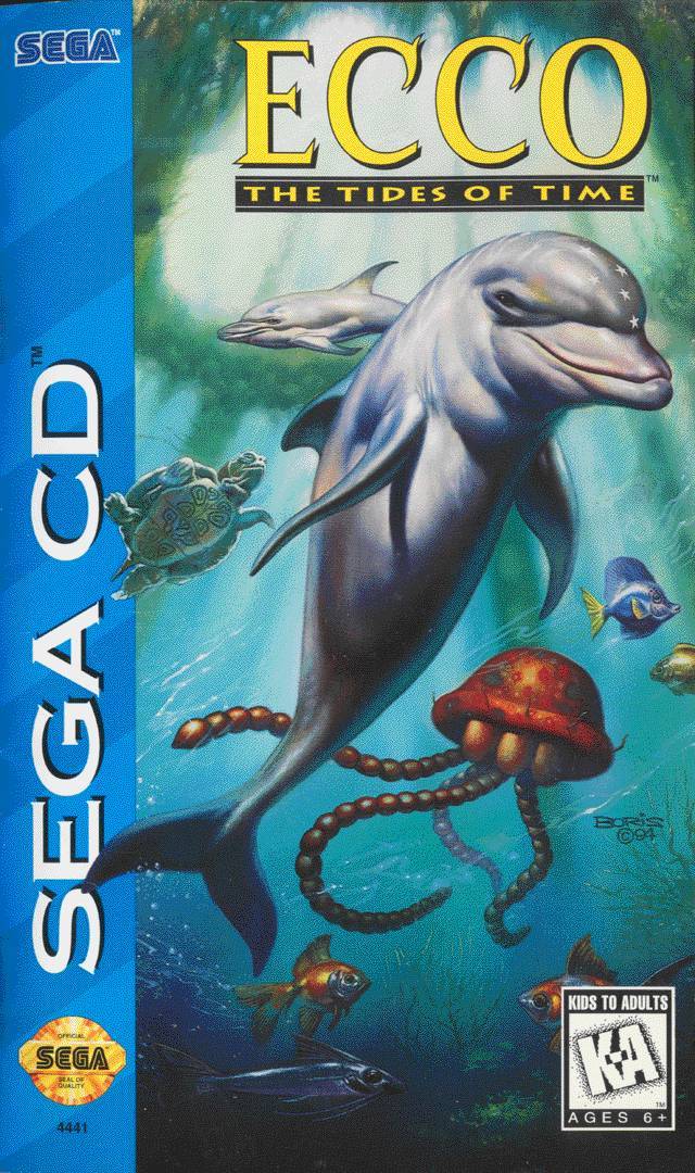J2Games.com | Ecco The Tides of Time (Sega CD) (Complete - Very Good).
