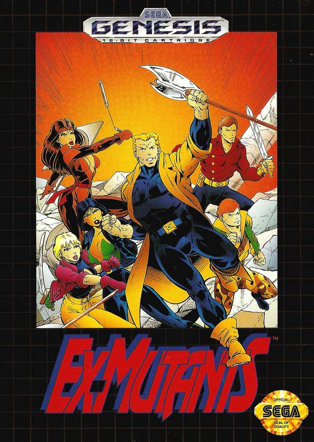 J2Games.com | Ex-Mutants (Sega Genesis) (Pre-Played - Game Only).