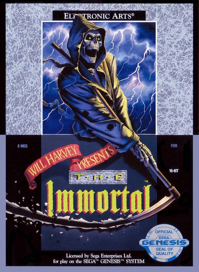 J2Games.com | The Immortal (Sega Genesis) (Pre-Played - Game Only).