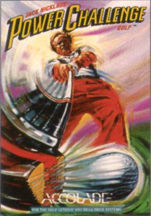 J2Games.com | Jack Nicklaus Power Challenge Golf (Sega Genesis) (Pre-Played - Game Only).