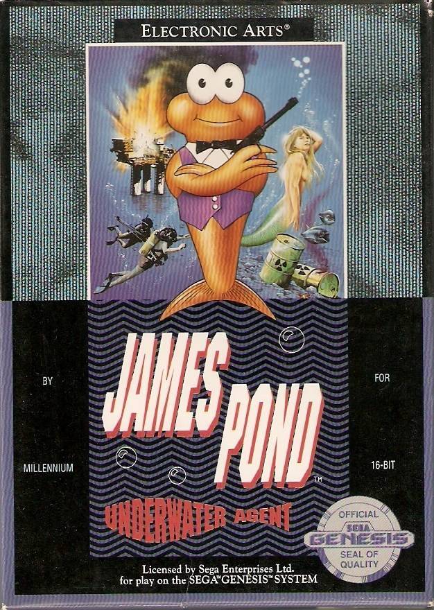 J2Games.com | James Pond (Sega Genesis) (Pre-Played - Game Only).