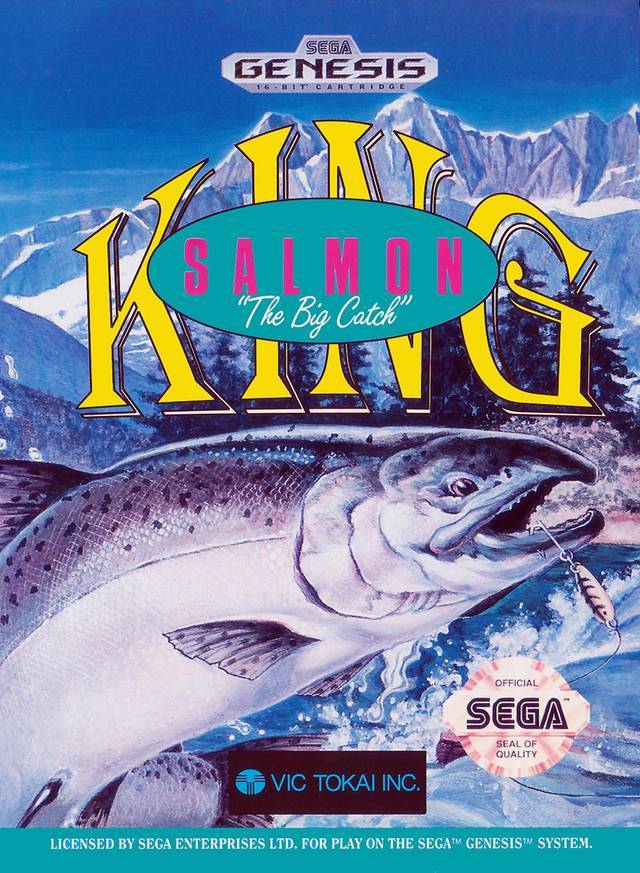 J2Games.com | King Salmon: The Big Catch (Sega Genesis) (Pre-Played - Game Only).