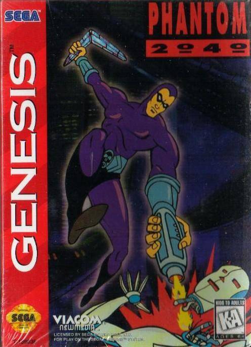 J2Games.com | Phantom 2040 (Sega Genesis) (Pre-Played - Game Only).