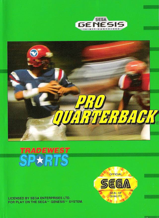 J2Games.com | Pro Quarterback (Sega Genesis) (Pre-Played - Game Only).