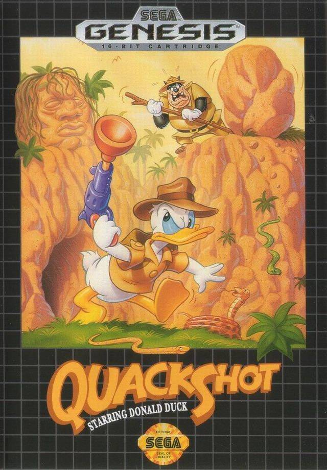 J2Games.com | QuackShot Starring Donald Duck (Sega Genesis) (Pre-Played - Game Only).