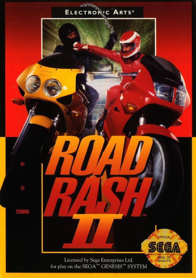 J2Games.com | Road Rash II (Sega Genesis) (Pre-Played - Game Only).