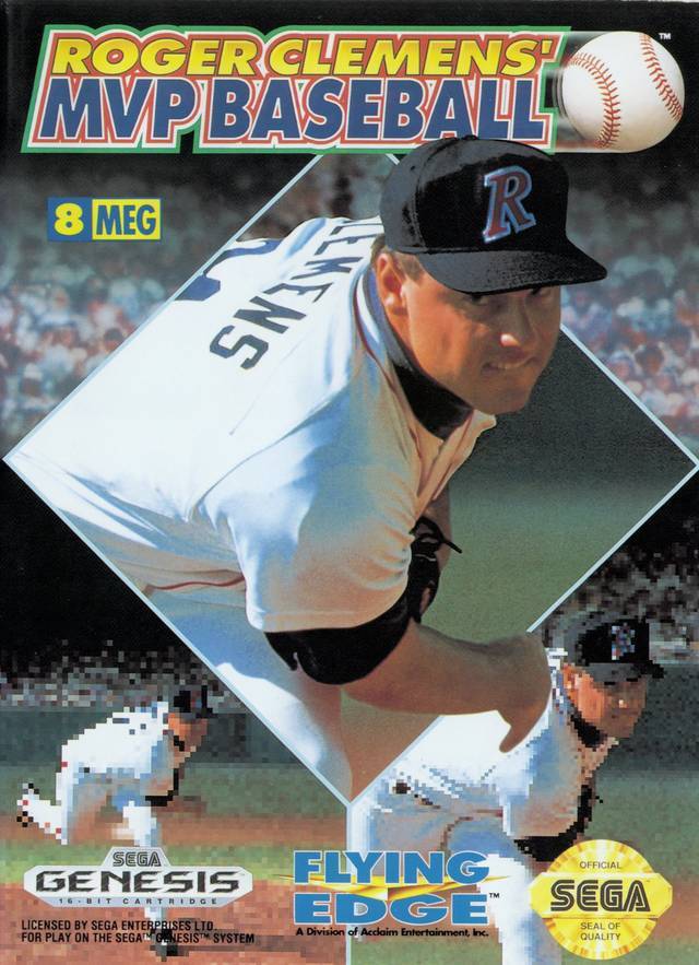 J2Games.com | Roger Clemens MVP Baseball (Sega Genesis) (Pre-Played - Game Only).