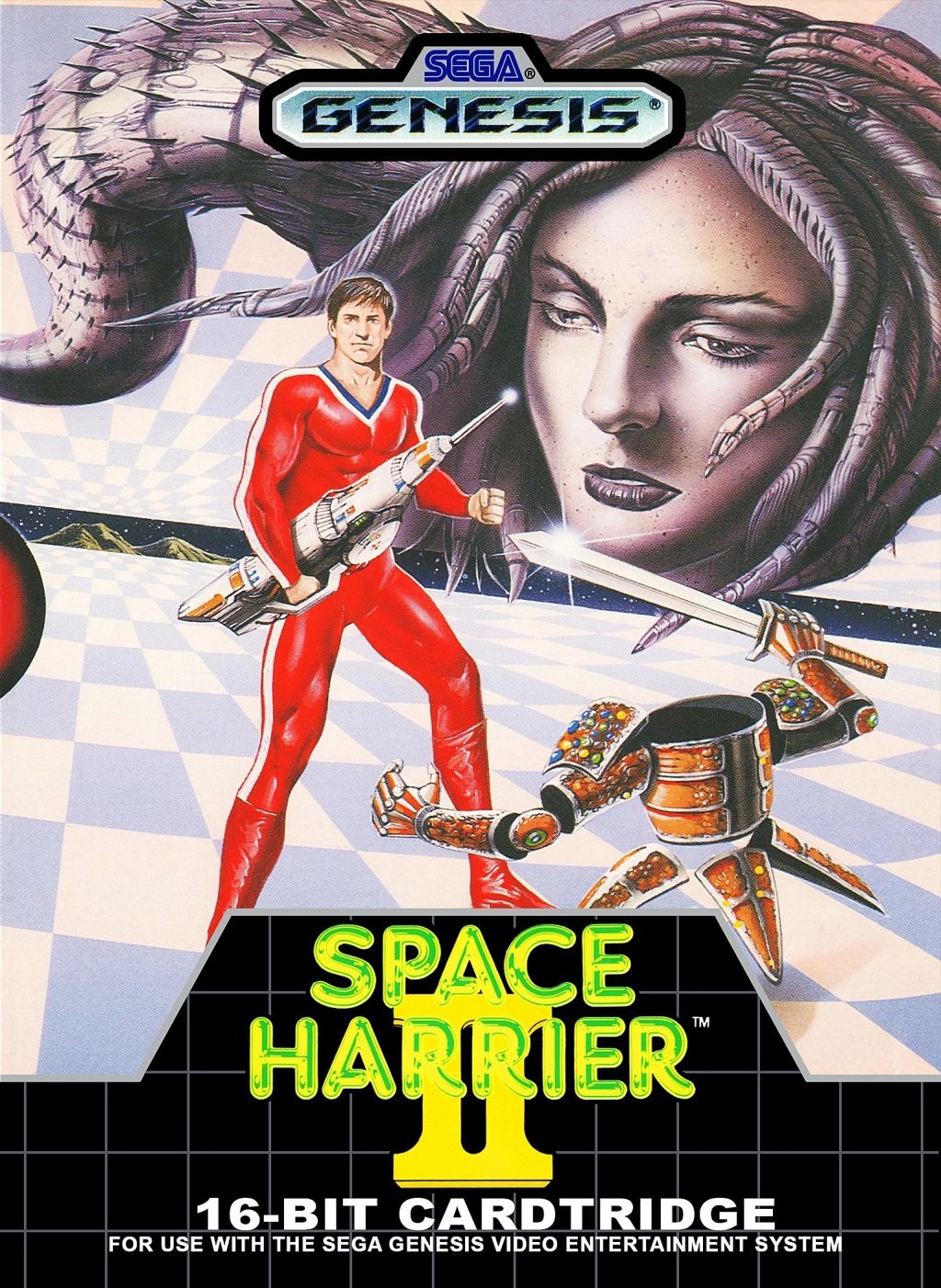 J2Games.com | Space Harrier II (Sega Genesis) (Pre-Played - CIB - Good).