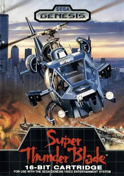 J2Games.com | Super Thunder Blade (Sega Genesis) (Pre-Played - Game Only).