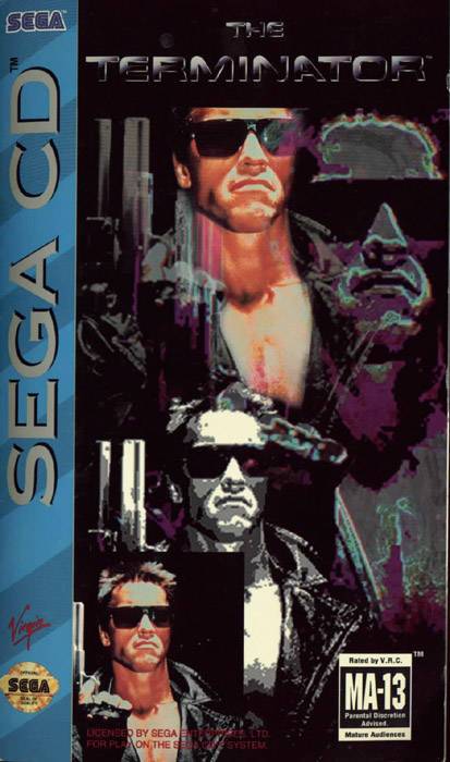 J2Games.com | The Terminator (Sega CD) (Pre-Played - CIB - Good).