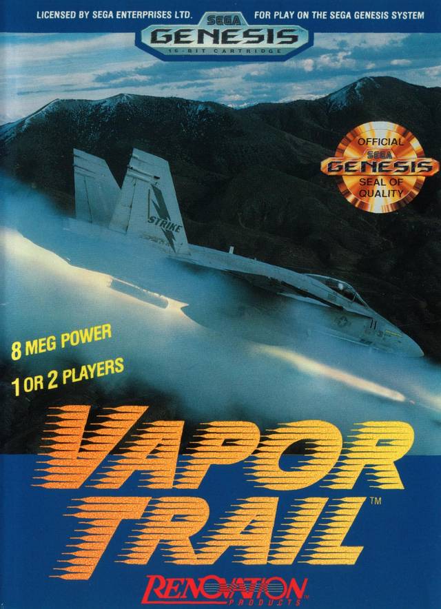 Vapor Trail: Formación de hiperofensiva (Sega Genesis)
