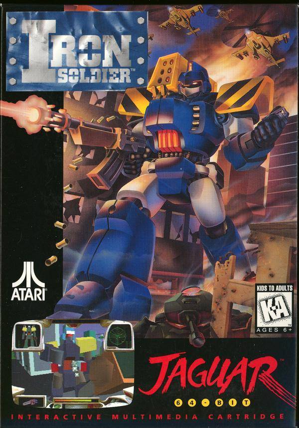 J2Games.com | Iron Soldier (Atari Jaguar) (Pre-Played - Complete - Good Condition).