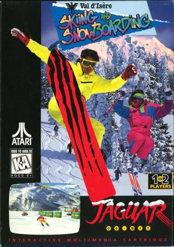 J2Games.com | Val d'Isere Skiing and Snowboarding (Atari Jaguar) (Pre-Played - Game Only).