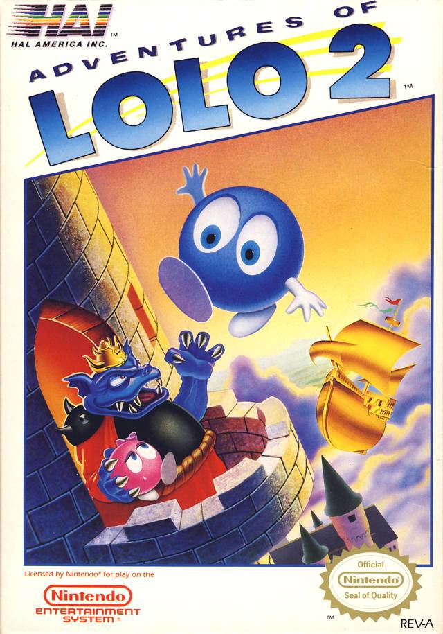J2Games.com | Adventures of Lolo 2 (Nintendo NES) (Pre-Played - Game Only).
