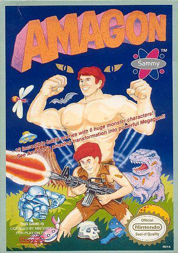 J2Games.com | Amagon (Nintendo NES) (Pre-Played - Game Only).