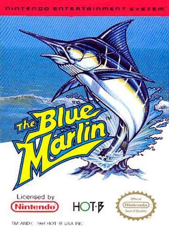 J2Games.com | Blue Marlin (Nintendo NES) (Pre-Played - Complete - Good Condition).