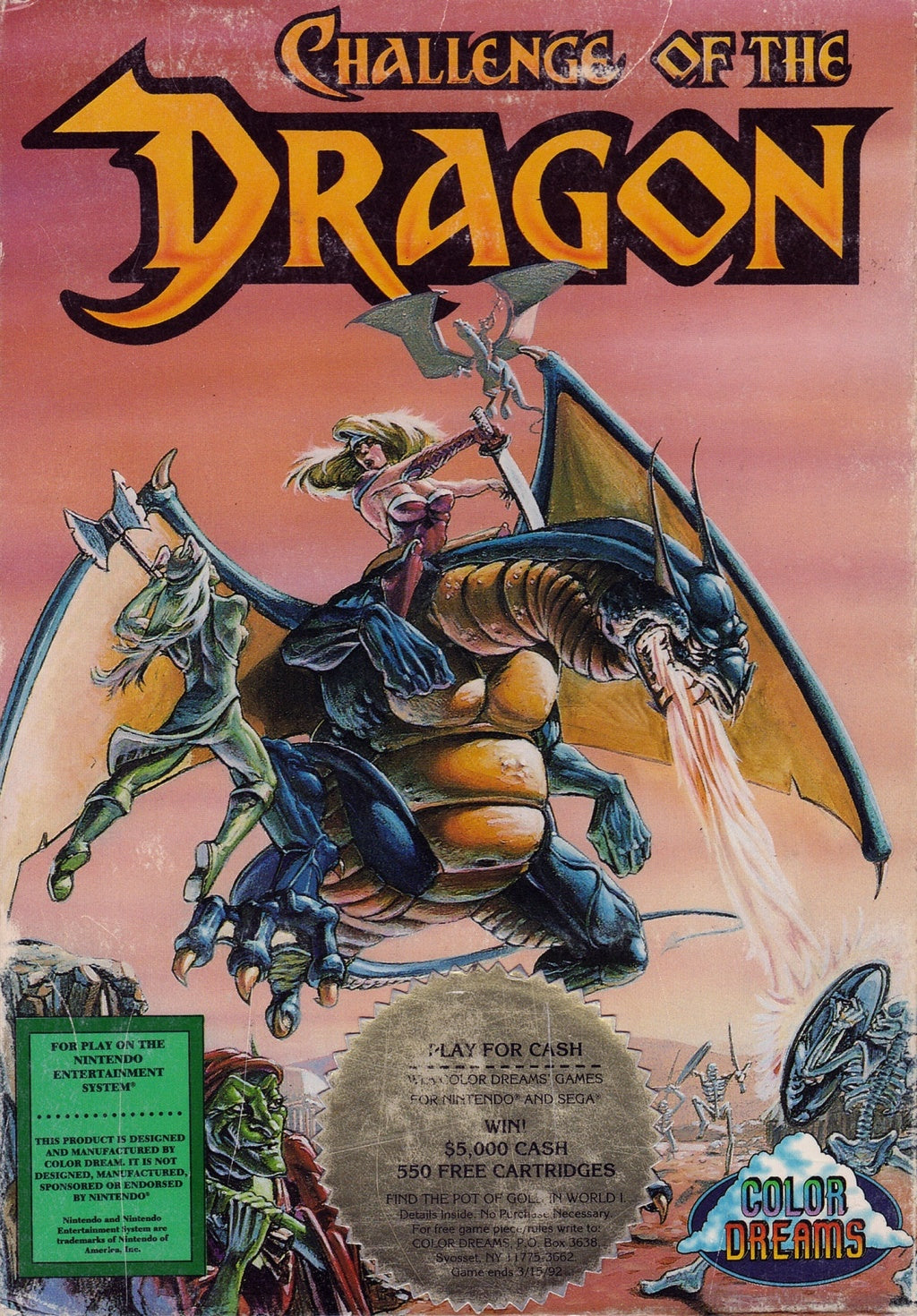 El desafío del dragón (Nintendo NES)