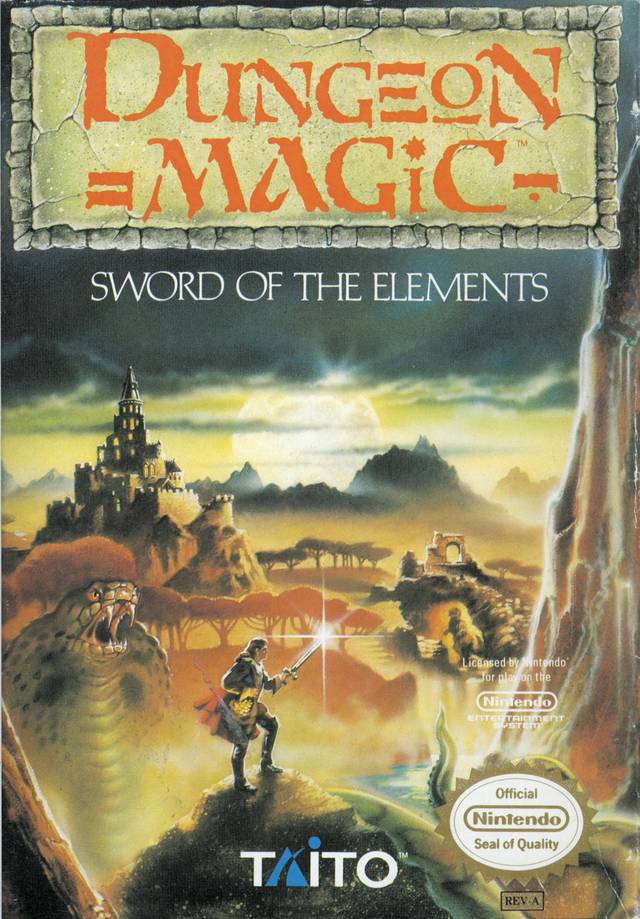 J2Games.com | Dungeon Magic (Nintendo NES) (Pre-Played - Game Only).