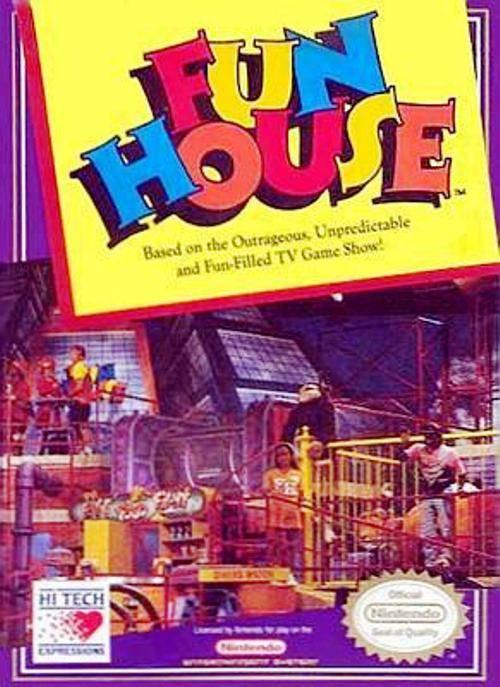 J2Games.com | Fun House (Nintendo NES) (Pre-Played - Game Only).