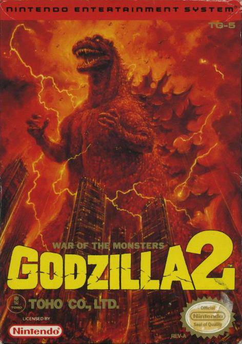 Godzilla 2 La guerra de los monstruos (Nintendo NES)