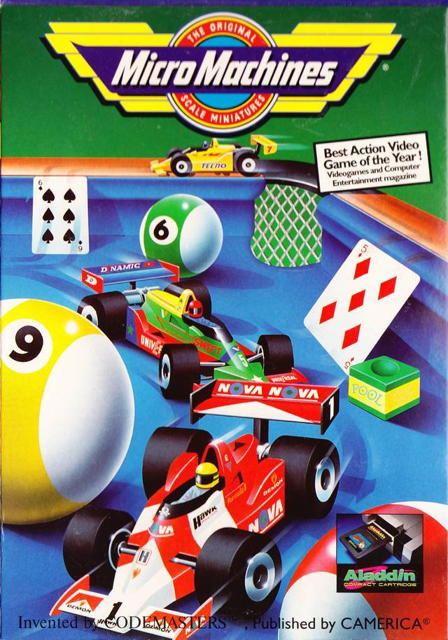J2Games.com | Micro Machines (Nintendo NES) (Uglies).